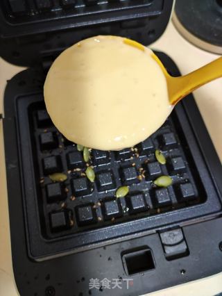 华夫饼的做法步骤：7