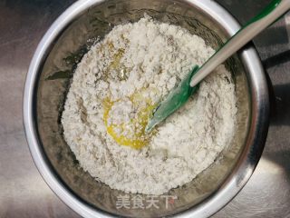 老式桃酥（空气炸锅版）的做法步骤：4