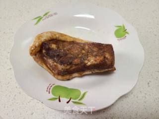 青菜炒卤肉的做法步骤：1