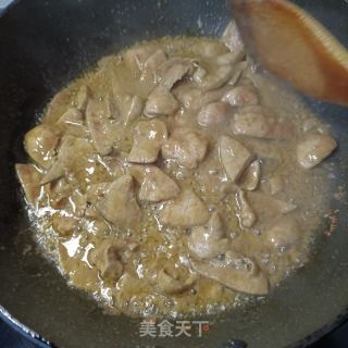 西芹炒猪肝的做法步骤：13