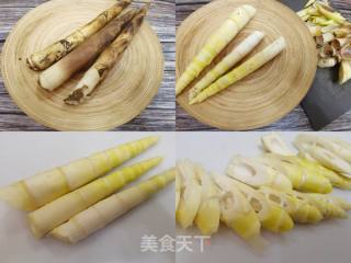 春天时令美食/春笋焖鸡翅的做法步骤：2