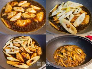 春天时令美食/春笋焖鸡翅的做法步骤：7