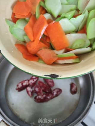 佛手瓜炒腊肠的做法步骤：7