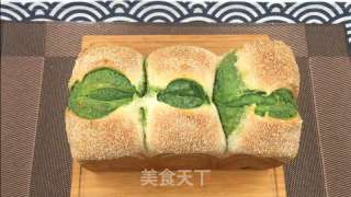 抹茶奶酥吐司，淡淡抹茶清香，口感蓬松又拉丝，奶香味十足。的做法步骤：25