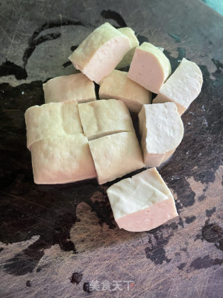 肉沫金针菇豆腐煲的做法步骤：2