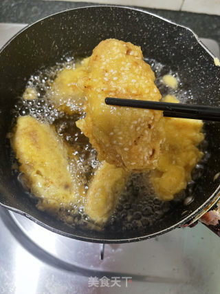 香脆芝麻炸鸡翅的做法步骤：12