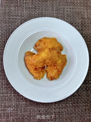 香脆芝麻炸鸡翅的做法步骤：16