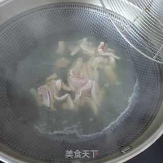 精肉香菇炒芦笋的做法步骤：8