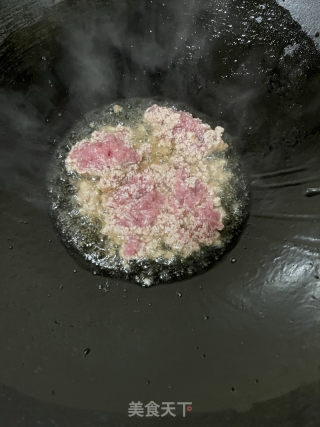 冬瓜肉沫炖粉条的做法步骤：4