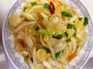 酸辣白菜丝的做法
