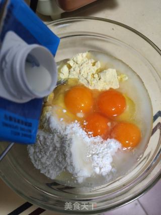 玉米面华夫饼的做法步骤：3