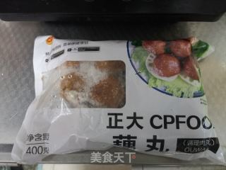 藕丸炖油菜的做法步骤：1