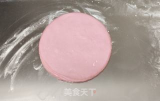 火龙果粉春饼的做法步骤：4