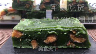 抹茶红枣年糕，抹茶清香、红枣甜蜜，糯叽叽甜蜜蜜超好吃。的做法步骤：15