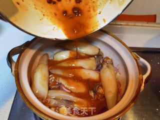 酱焖笔管鱿鱼的做法步骤：10
