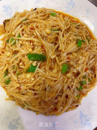 麻辣金针菇的做法步骤：9