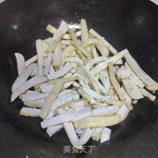 素炒黄皮豆干的做法步骤：4
