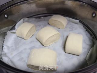 南瓜面开口笑馒头的做法步骤：6