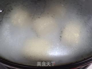 南瓜面开口笑馒头的做法步骤：7