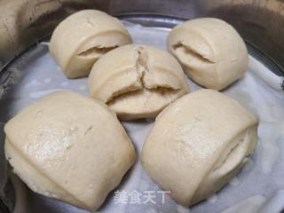 南瓜面开口笑馒头的做法步骤：8