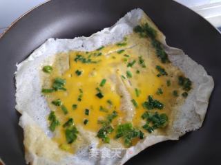 鸡蛋蔬菜卷饼的做法步骤：6