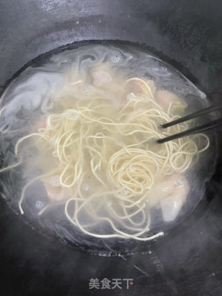 干拌云吞面的做法步骤：7