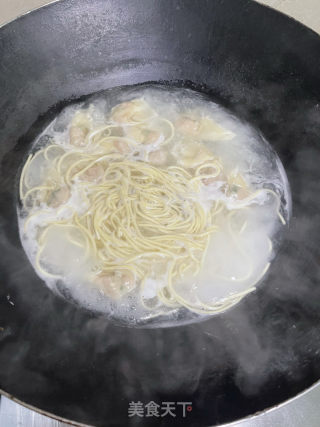 干拌云吞面的做法步骤：8