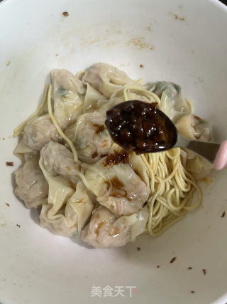 干拌云吞面的做法步骤：10