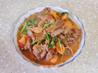 番茄炒牛肉的做法