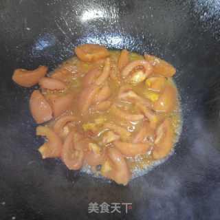 番茄炒牛肉的做法步骤：9