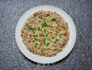 梅菜蒸肉饼的做法步骤：10
