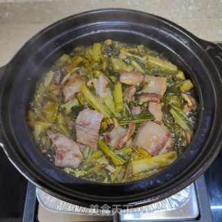 水碌菜猪肉煲的做法步骤：12