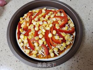 玉米披萨的做法步骤：2