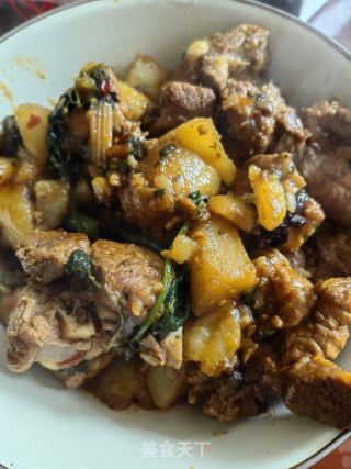 土豆烧排骨的做法步骤：10