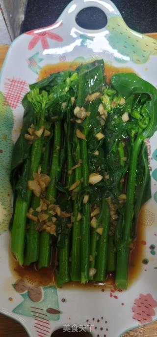 蒜香芥兰的做法步骤：8