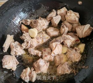无筋豆焖排骨的做法步骤：2