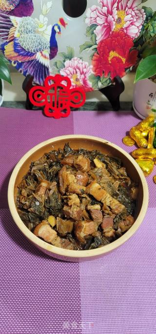 扣肉焖梅菜的做法步骤：13