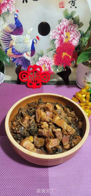 扣肉焖梅菜的做法步骤：14