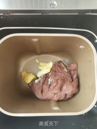 巧克力乳酪面包的做法步骤：3