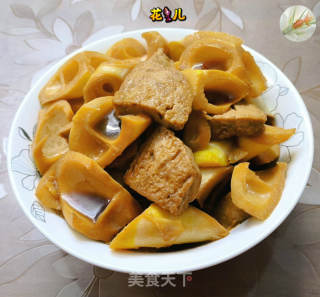 素鸡烧雷笋的做法