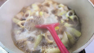 素鸡烧雷笋的做法步骤：7