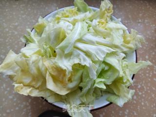 鲜虾包菜豆腐煲的做法步骤：3