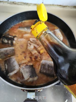 红焖豆豉鳗鱼的做法步骤：7