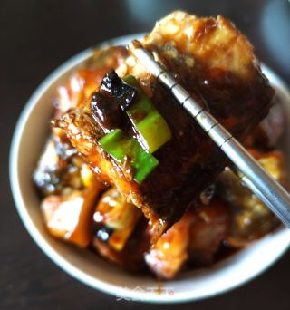 红焖豆豉鳗鱼的做法步骤：10