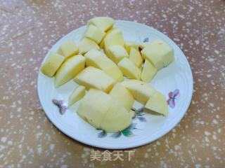 山药苹果小米粥的做法步骤：3