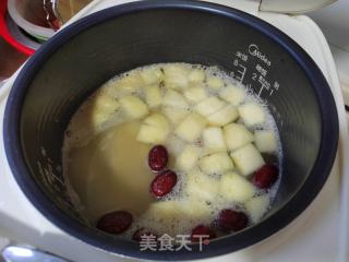 山药苹果小米粥的做法步骤：5