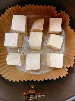 脆皮浇汁豆腐的做法步骤：4