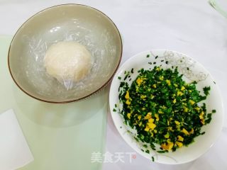 二月二龙抬头，吃春饼/韭菜鸡蛋饼的做法步骤：7