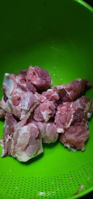 陈肾花生菜干汤的做法步骤：1