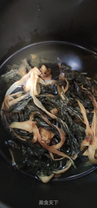 陈肾花生菜干汤的做法步骤：6